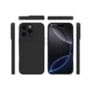 Capa Premium Silicone iPhone 16 Pro preta