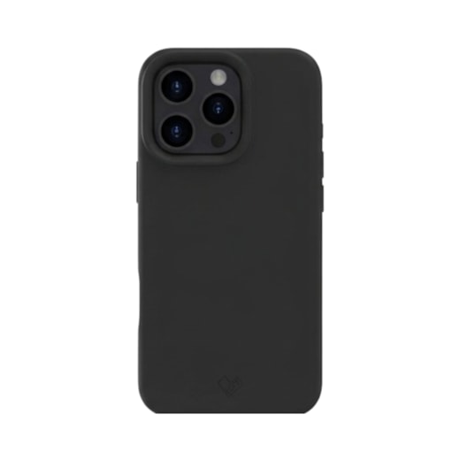 Capa Premium Silicone iPhone 16 Pro preta