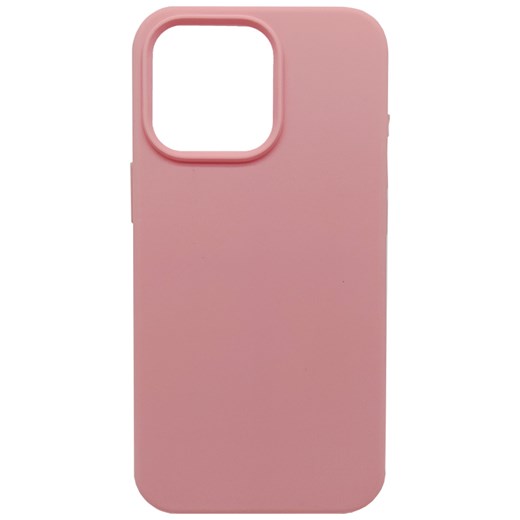 Capa premium silicone iPhone 12 Pro Max rosa.