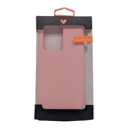 Capa Premium Silicone para Samsung S20 Ultra rosa