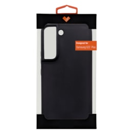 Capa premium silicone samsung s22 plus preta