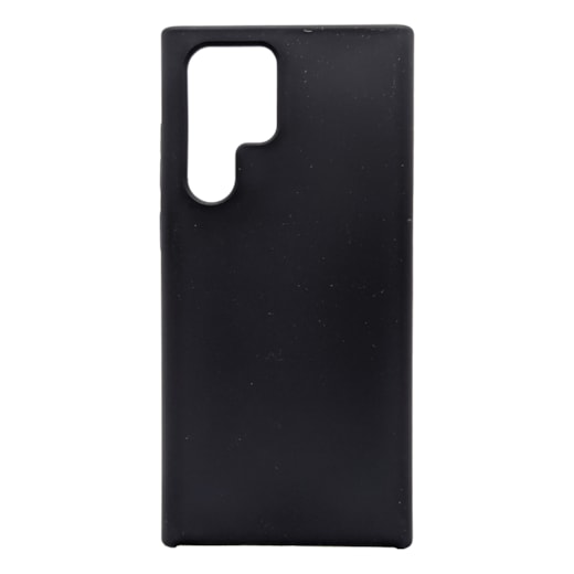 Capa premium silicone samsung s22 ultra preta
