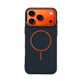 Capa Slim Lines iPhone 17 Pro Preta