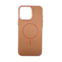 Capa Slim Lines Magsafe iPhone 16 Pro Marrom