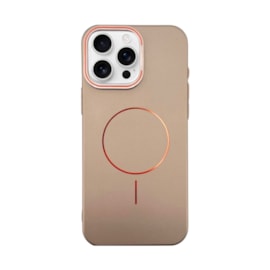 Capa Slim Lines Magsafe iPhone 16 Pro Max Cinza