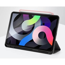 Capa smart ipad air 4 10.9" universal preta