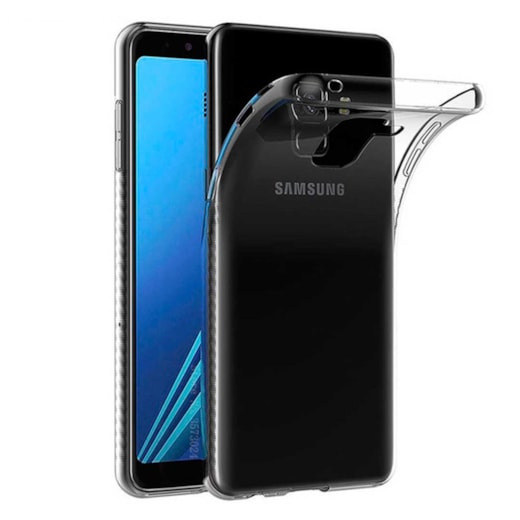 Capa tpu com grip samsung j8 transparente