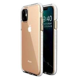 Capa tpu frame iphone 12 12 pro branca