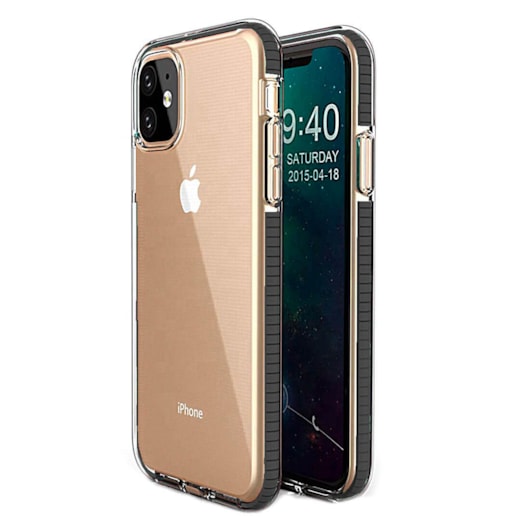 Capa tpu frame iphone 12 pro max preta