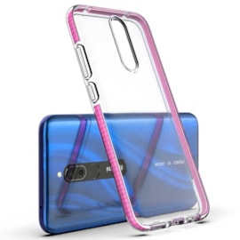 Capa Tpu Frame para Xiaomi Redmi 8 rosa