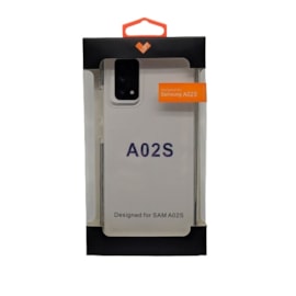 Capa tpu frame samsung a02s preta