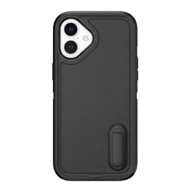 Capa Triple Defense iPhone 16 Plus Preta