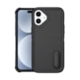 Capa Triple Defense iPhone 16 Plus Preta