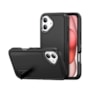 Capa Triple Defense iPhone 16 Plus Preta
