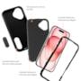 Capa Triple Defense iPhone 16 Preta