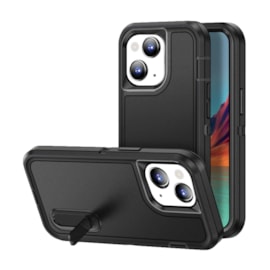 Capa Triple Defense iPhone 16 Pro Max Preta