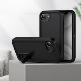 Capa Triple Defense iPhone 16e Preta Capa Triple Defense iPhone 16e Preta