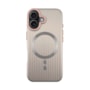 Capa Waves Lines Magsafe iPhone 17 Cinza