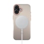 Capa Waves Lines Magsafe iPhone 17 Cinza