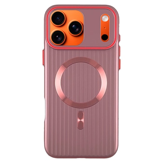 Capa Waves Lines Magsafe iPhone 17 Pro Max Rosa
