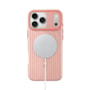 Capa Waves Lines Magsafe iPhone 17 Pro Rosa