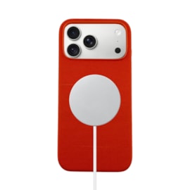 Capa Woven Magsafe iPhone 17 Pro Max/18 Pro Max Laranja