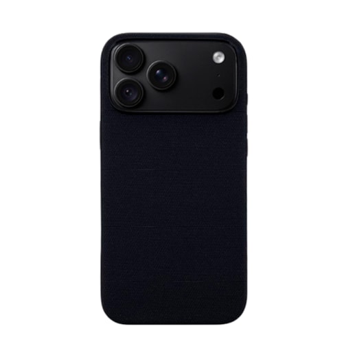 Capa Woven Magsafe iPhone 17 Pro Max/18 Pro Max Preta