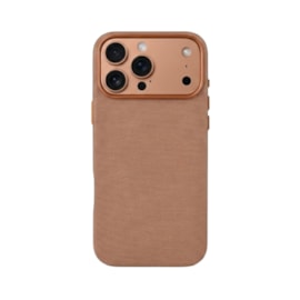 Capa Woven Magsafe iPhone 17 Pro Max Sienna