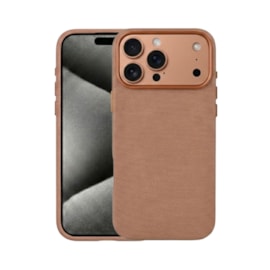 Capa Woven Magsafe iPhone 17 Pro Max Sienna