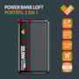 Carregador de Parede Power Bank 10.000 mAH Preto