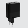 Carregador Loft duplo Type C + USB 65W pr