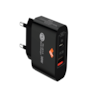 Carregador loft type c e usb PD 38W pr