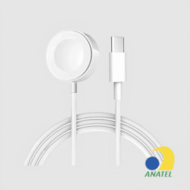 Carregador Magnético para Apple Watch com cabo Type C