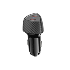 Carregador Veicular duplo Type C 60W pr
