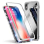 Case magnet iPhone X-XS prata