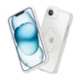 Case Magsafe Glitter Iphone 16e transparente