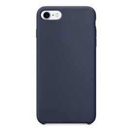 Case premium silicone iPhone 6 plus azul marinho
