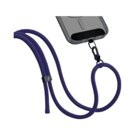 Cordão para Smartphone Nylon 160cm Azul Marinho