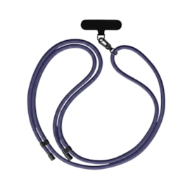 Cordão para Smartphone Nylon 160cm Azul Marinho