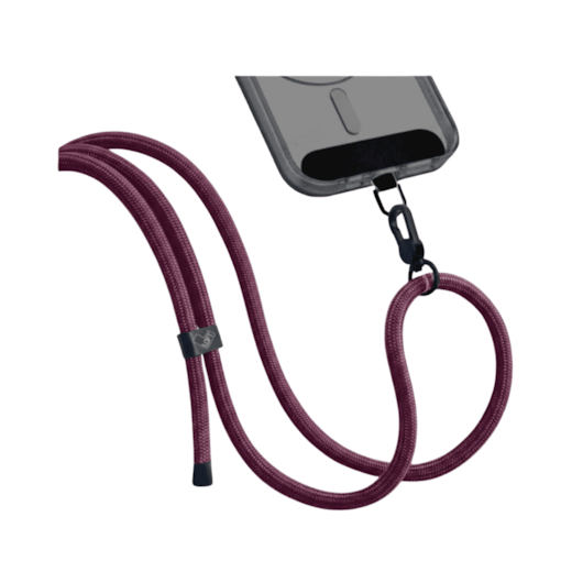 Cordão para Smartphone Nylon 160cm Rosa