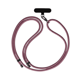 Cordão para Smartphone Nylon 160cm Rosa