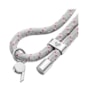 Cordão para Smartphone Poliéster 160cm rose-cinza