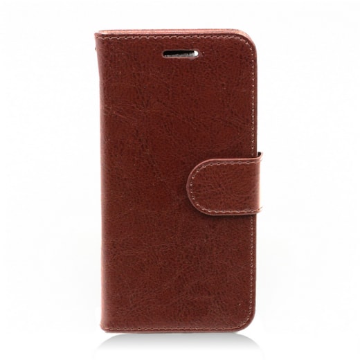 Flip cover couro iPhone 6 marrom