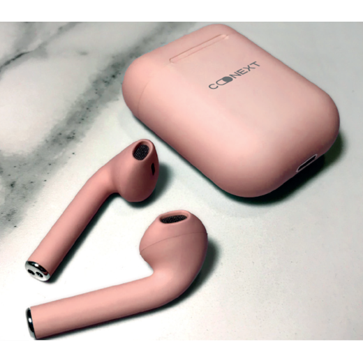 Fone de Ouvido C3 Wireless Charging TWS rosa