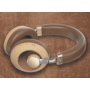 Headphone ANC Vintage Marrom