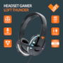 Headset Gamer Thunder preto