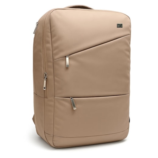 Mochila Business Double Bege