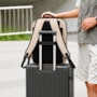 Mochila Business Double Bege