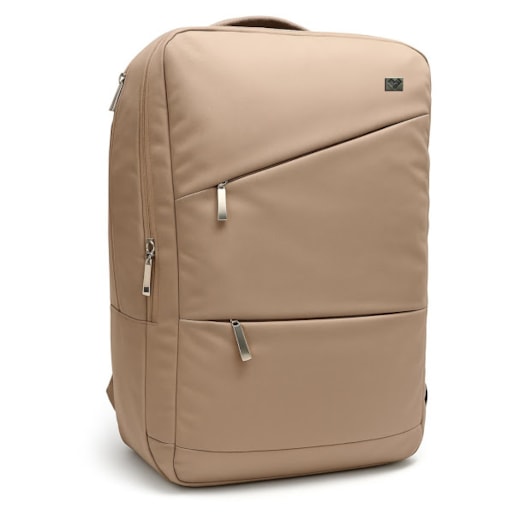 Mochila Business Double Bege
