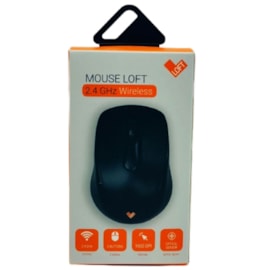 Mouse 2.4 GHz Wireless Loft preto